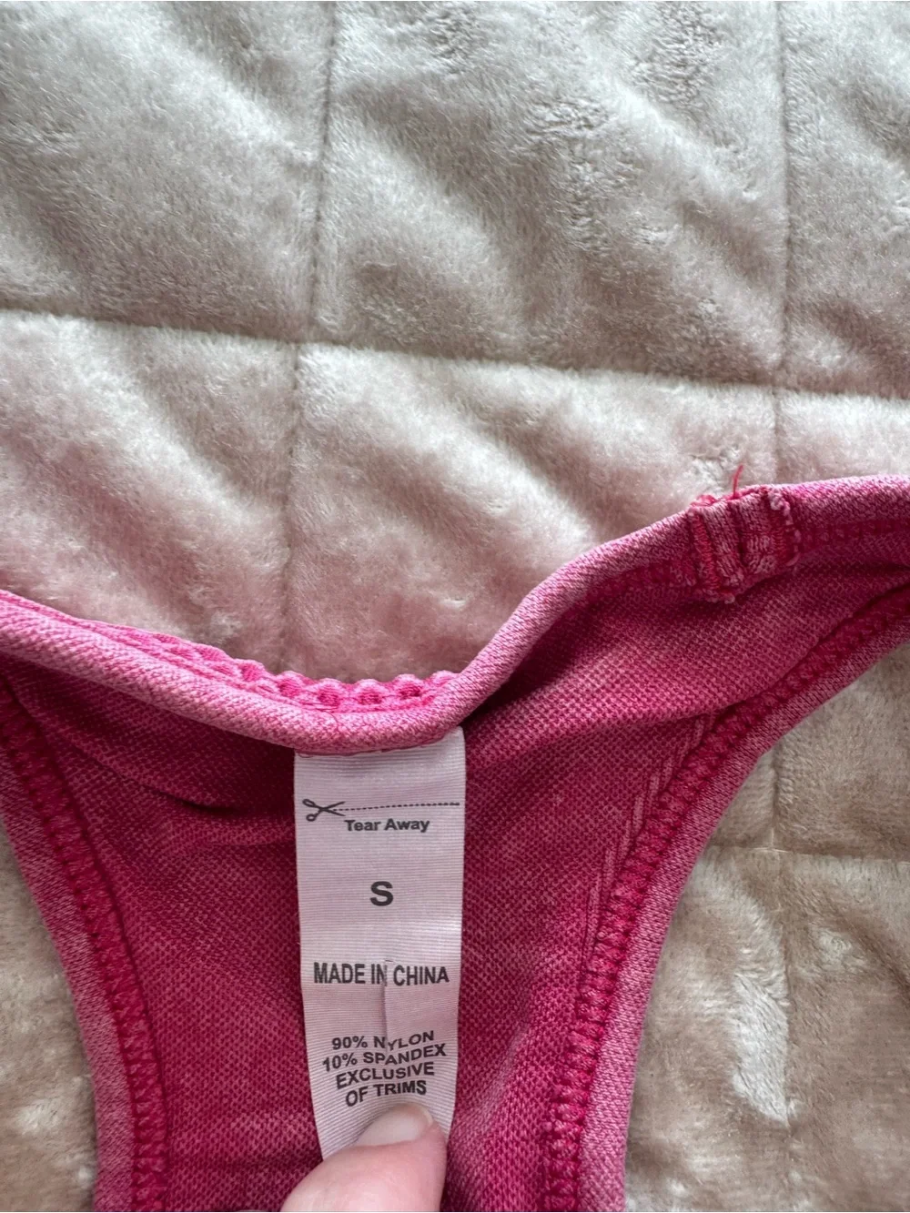 Seamless Mesh-Detail Leggings and Crop Top Set in Berry